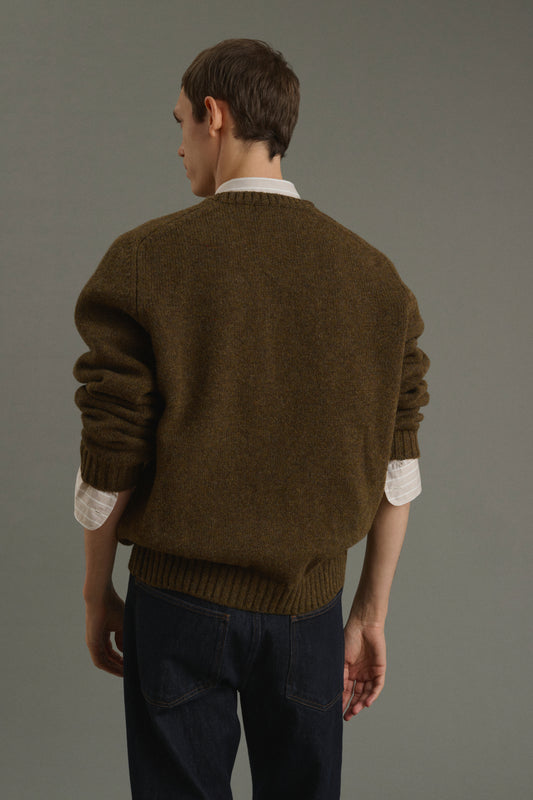 Pull Isamu - Marron - Laine - Homme