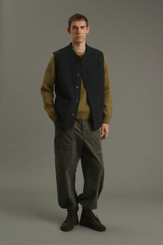 Blouson Samuel - Gris Anthracite - Laine - Homme