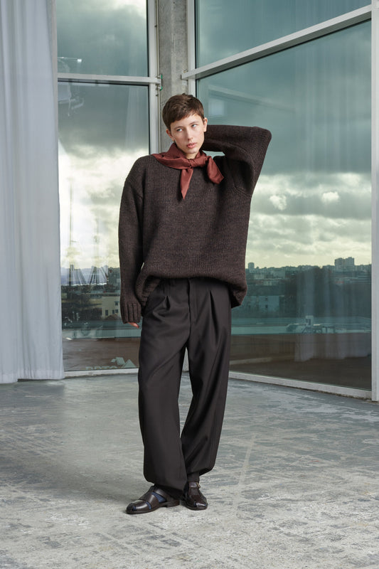 TROUSERS TIMON CHARCOAL