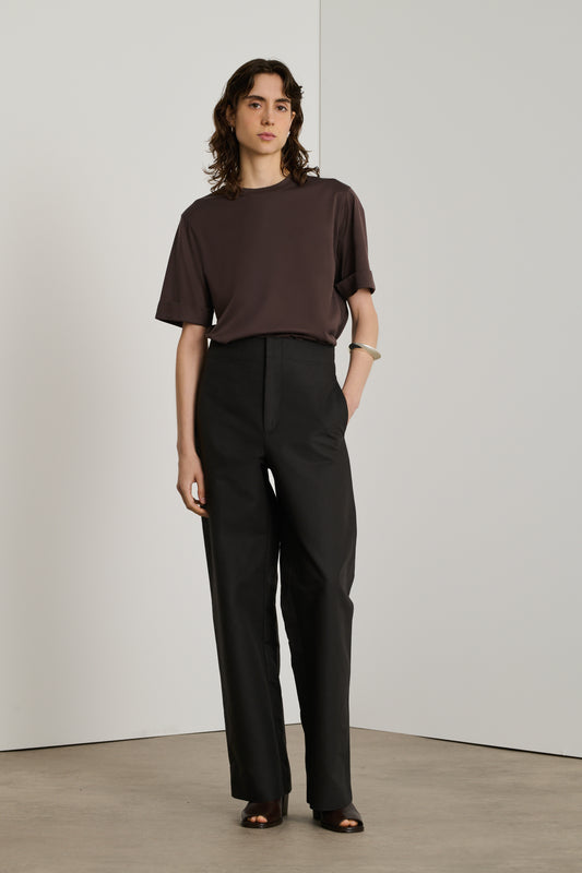 Blair trousers - Charcoal - Cotton - Women