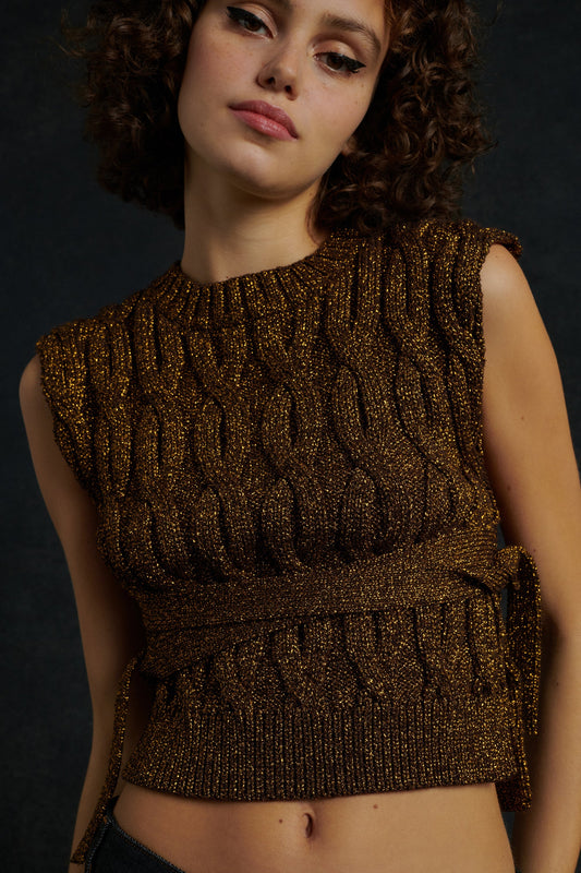 PULL STARLETTE ANTIC GOLD
