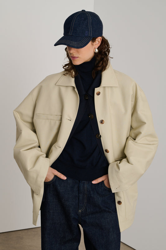 Veste Domingo - Mastic - Coton - Femme