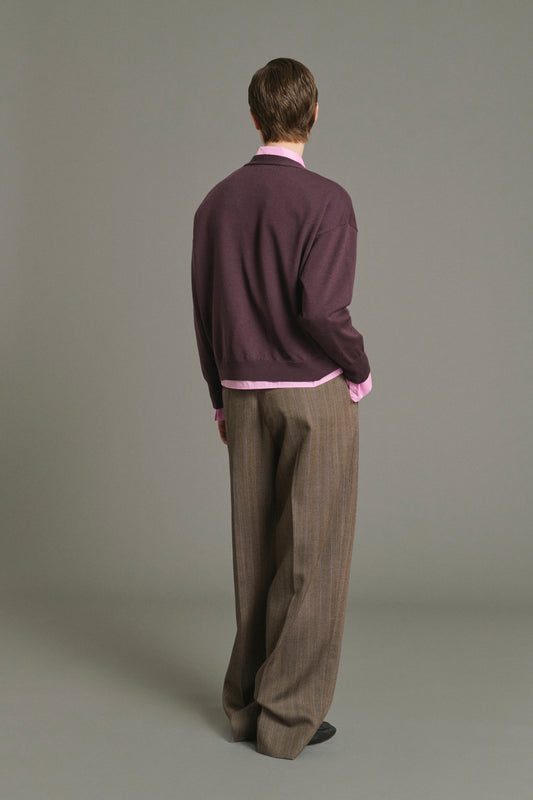 Cardigan Idem - Figue - Laine Mérinos - Femme