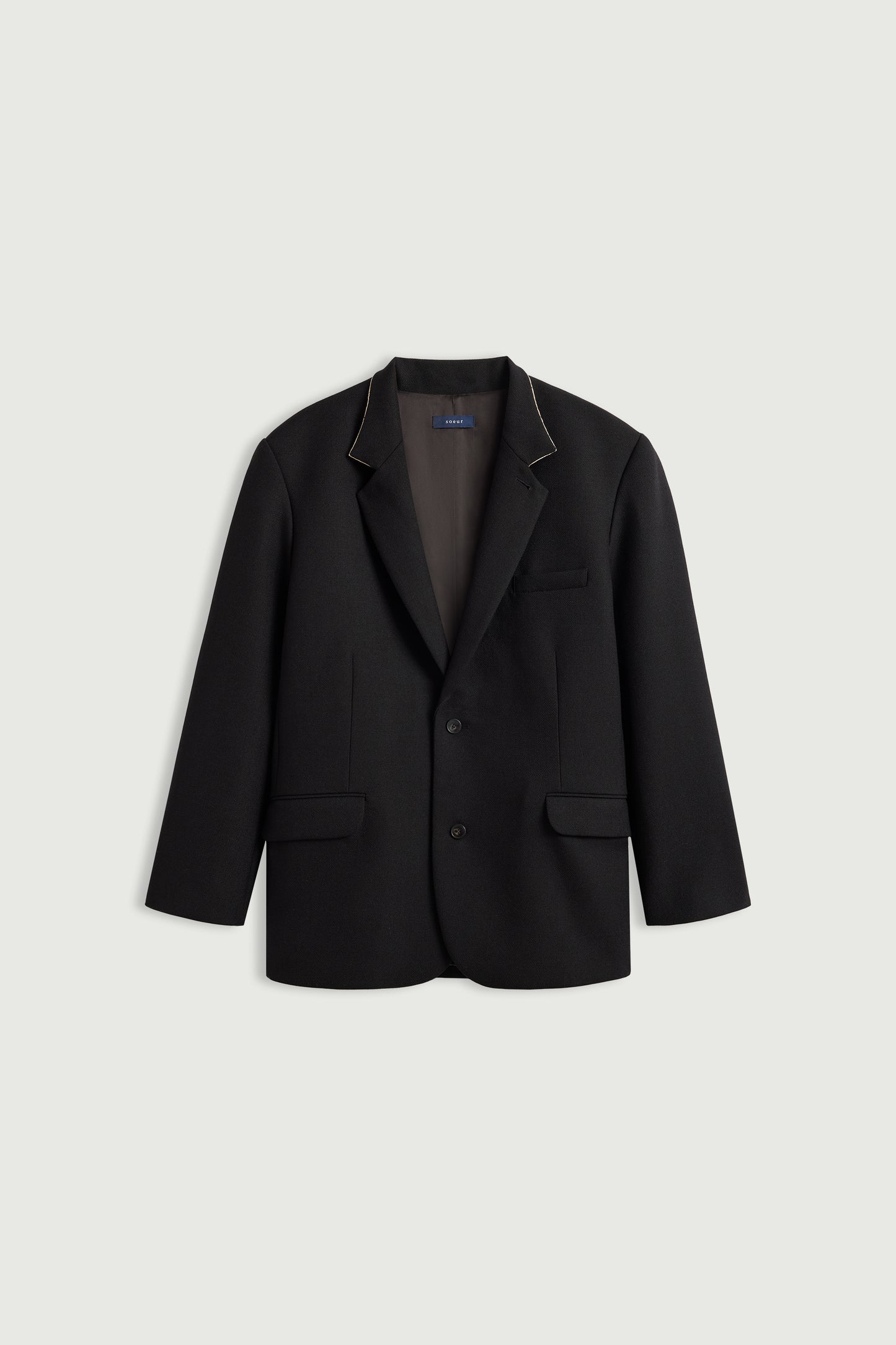 Manteau Lars - Noir - Laine - Femme