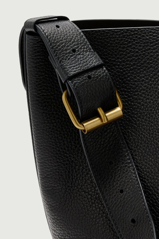 Sac Saudade Mini - Noir - Cuir - Femme