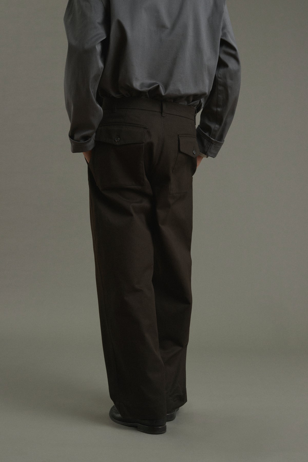 Pantalon Chet - Marron - Coton - Homme vue 3