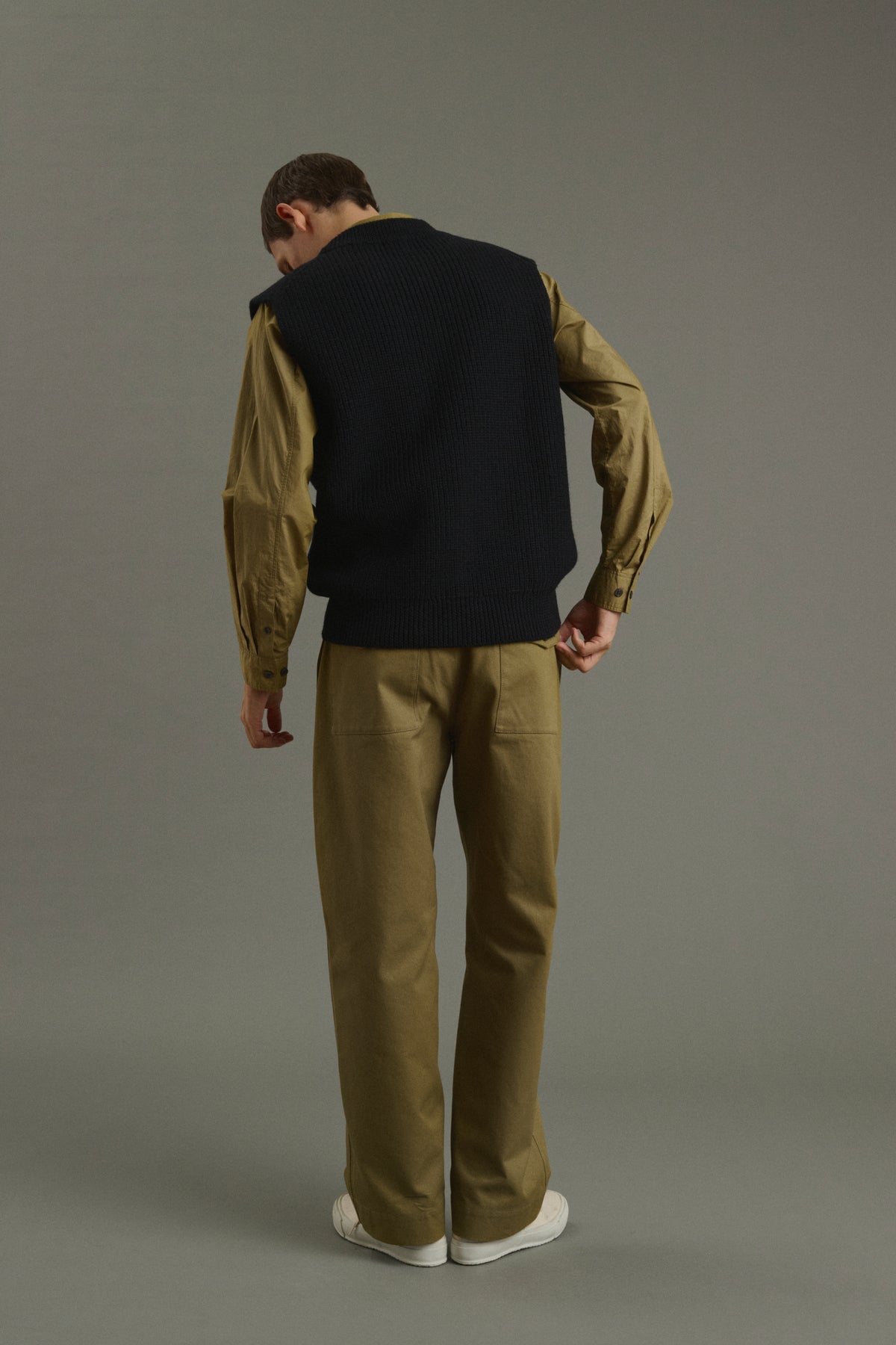 Pull Josh - Navy/Noir - Laine - Homme