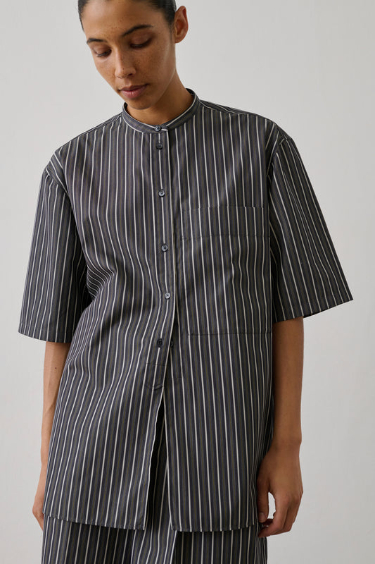 Chemise Hannah - Noir/Cardamome - Coton - Femme