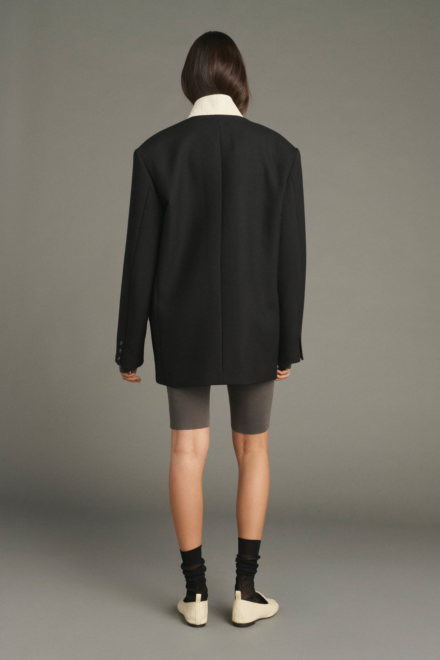 Manteau Lars - Noir - Laine - Femme