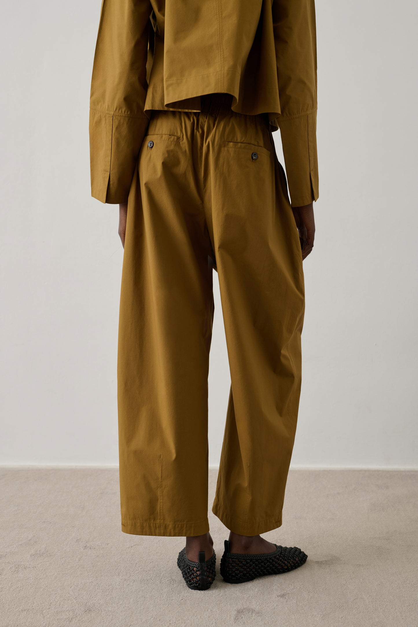 Pantalon Vernon - Caramel - Coton - Femme
