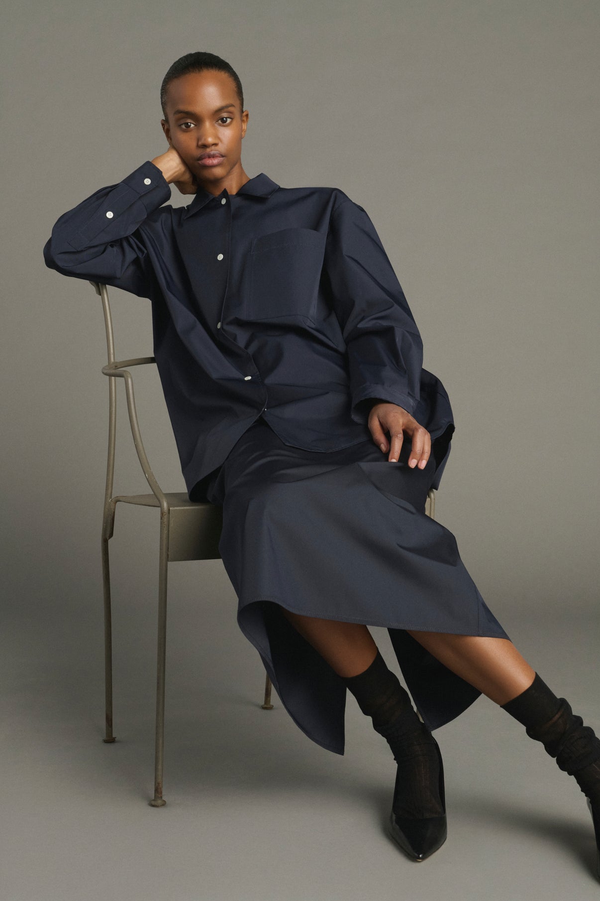 Chemise Kita - Navy - Femme vue 4