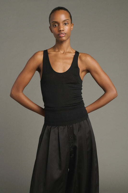 Pull Juliana - Noir - Laine Mérinos - Femme