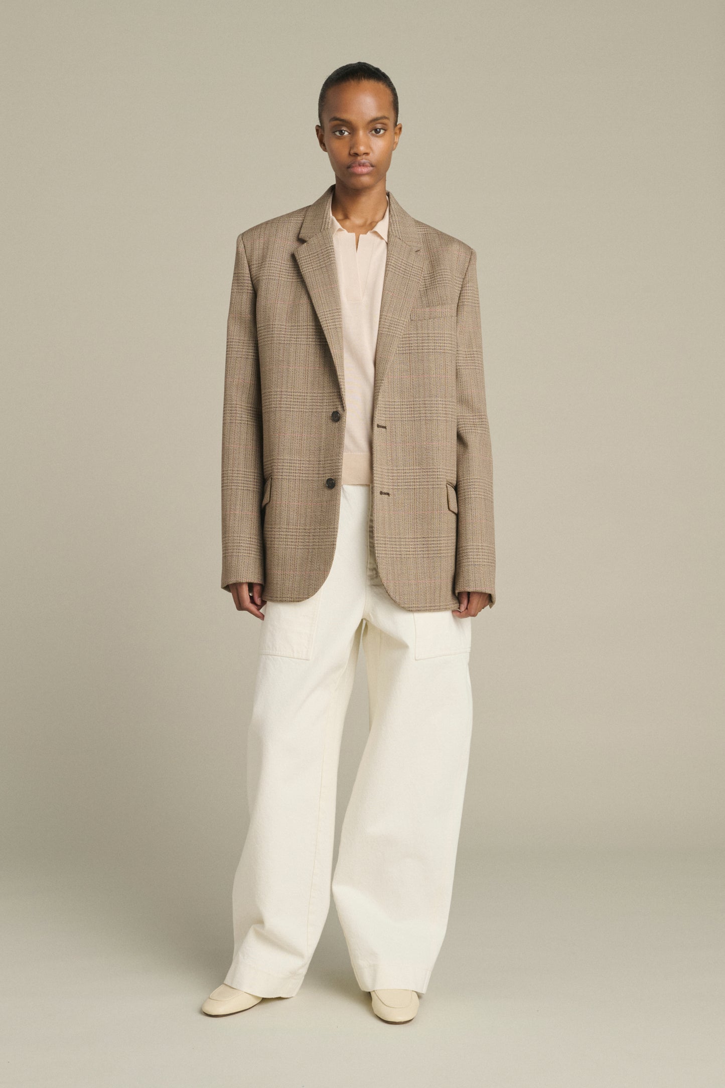 Veste Hermosa - Marron/Beige - Laine - Femme