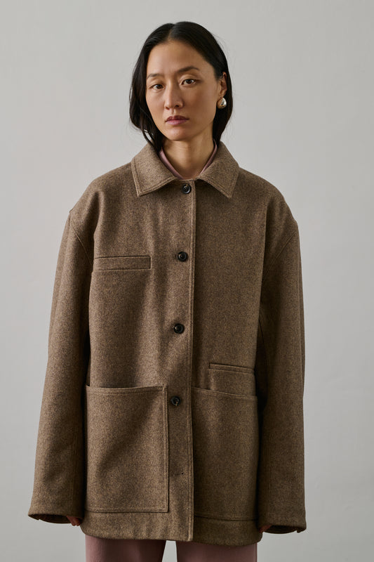 Veste Domingo - Chataîgne - Laine - Femme