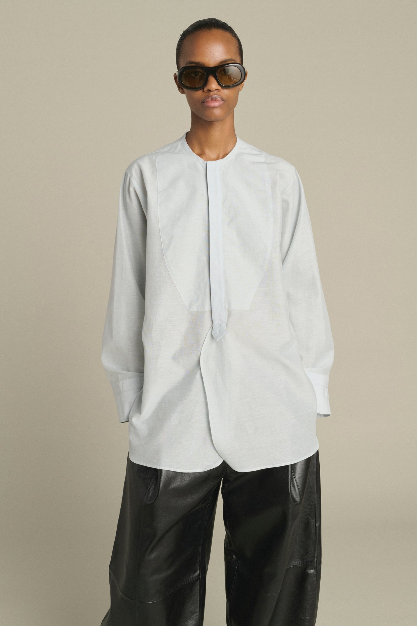 Chemise Anora - Bleu Pâle - Coton - Femme
