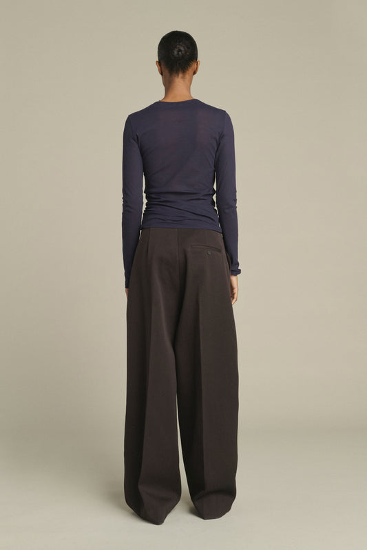 T-shirt Jia - Dark Violet - Cotton - Women