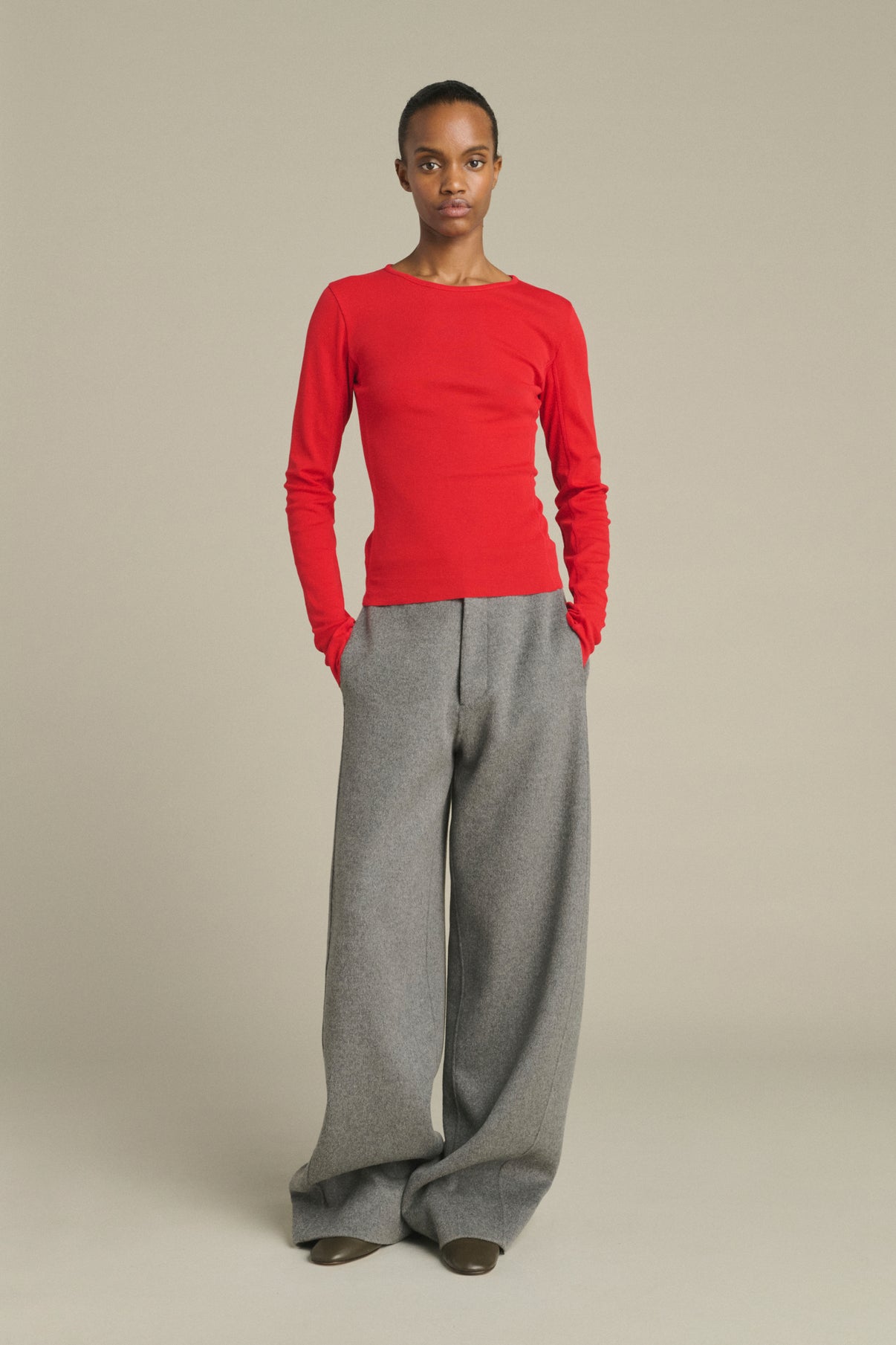 Tee-Shirt Lester - Rouge - Coton - Femme vue 1