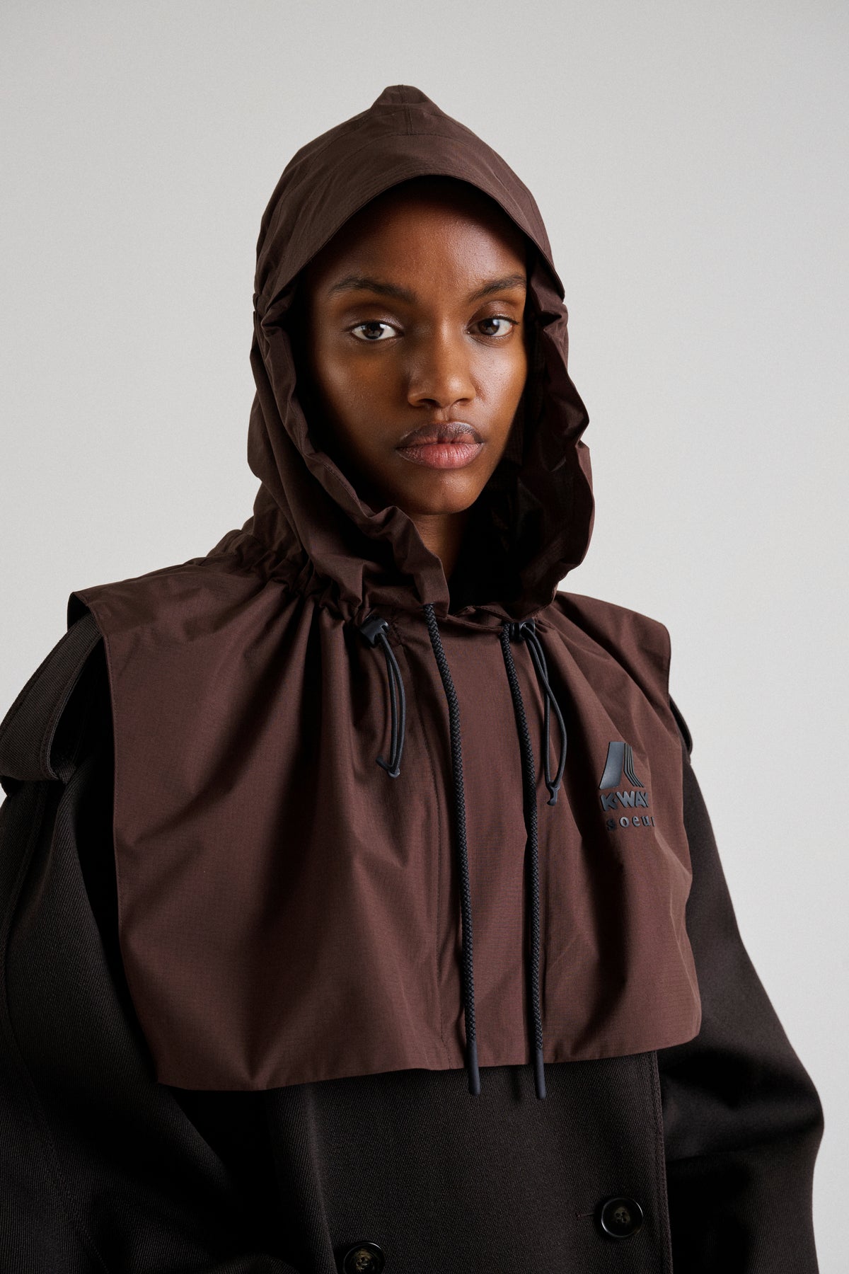 Chapeau Gillian - Chocolat Technique Déperlant - Soeur vue 1