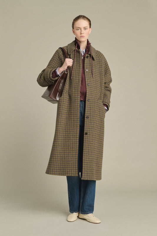 Manteau Berlin - Gris/Kaki - Laine - Femme