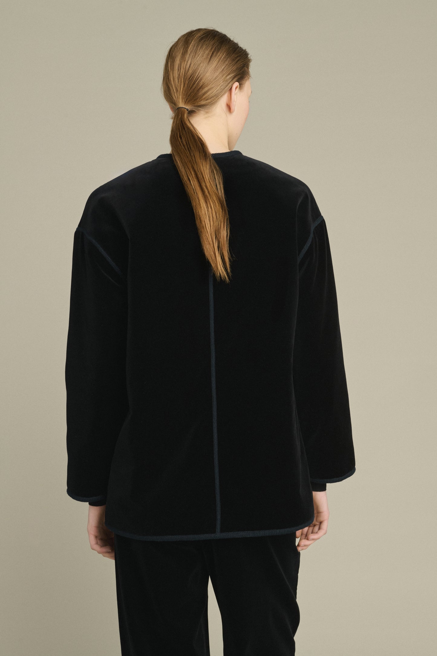 Veste Lutetia - Noir - Coton - Femme