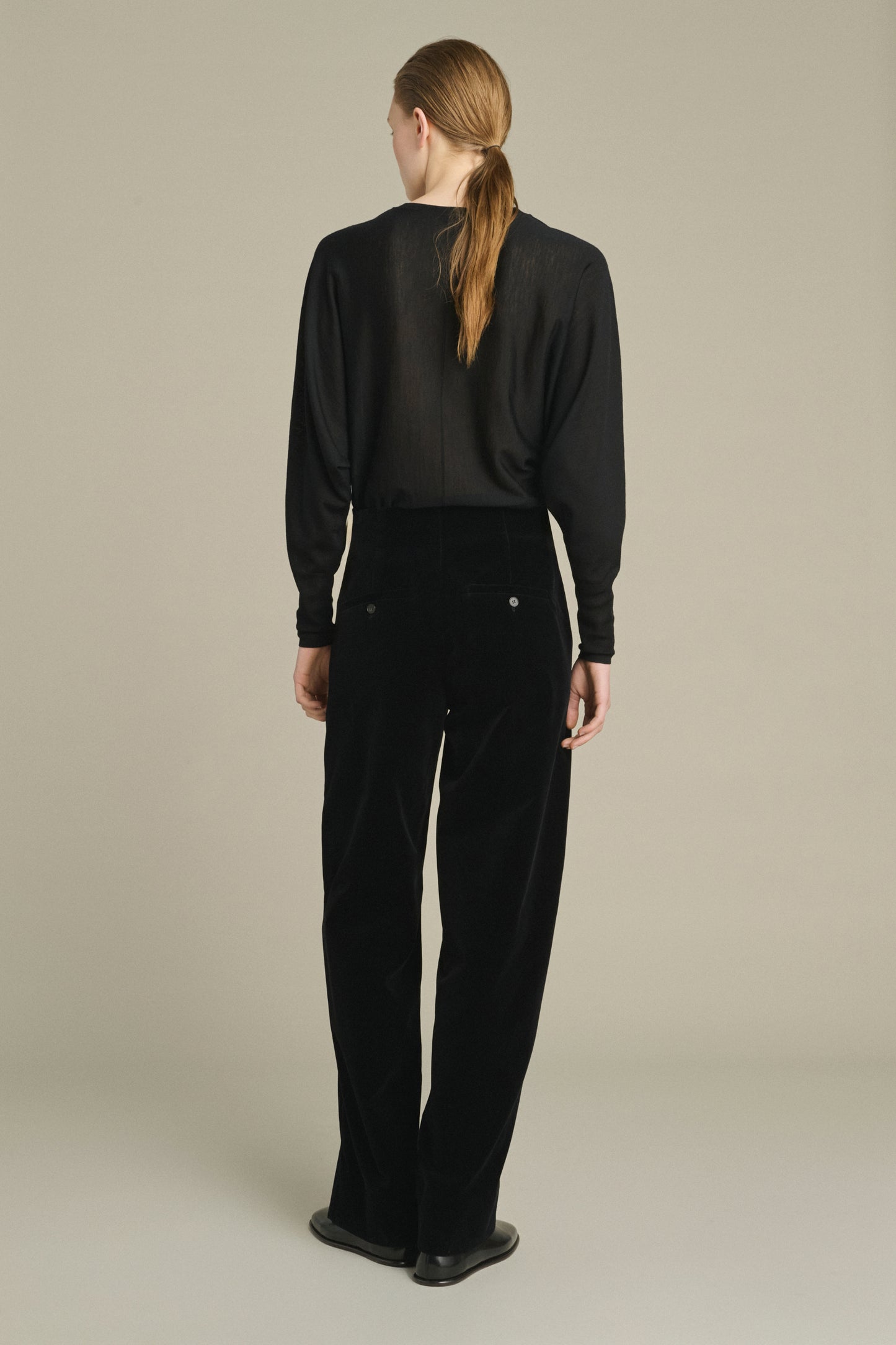 Celestin Trousers - Black - Cotton - Women