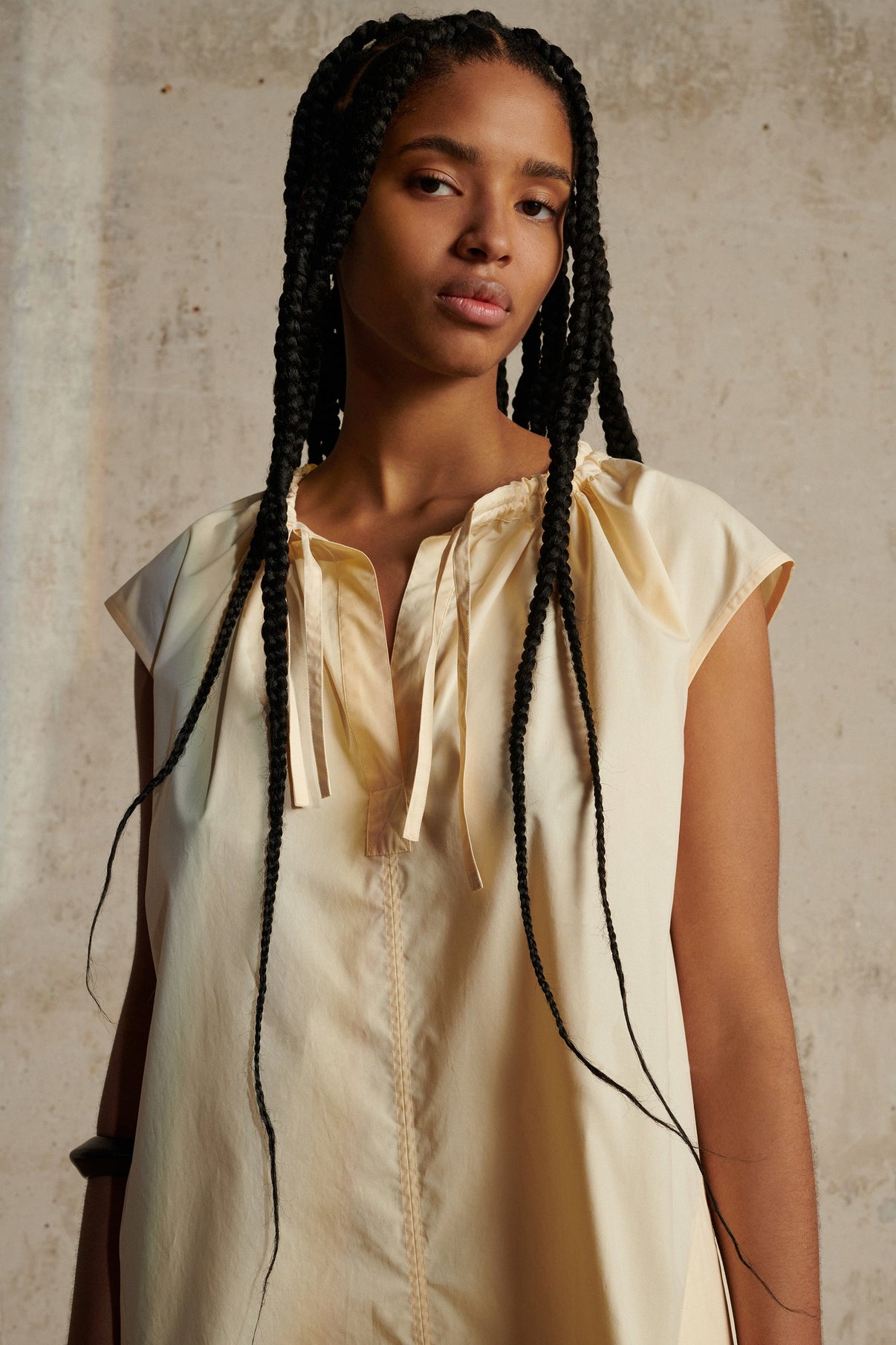 ROBE TAMARIS ECRUE vue 3