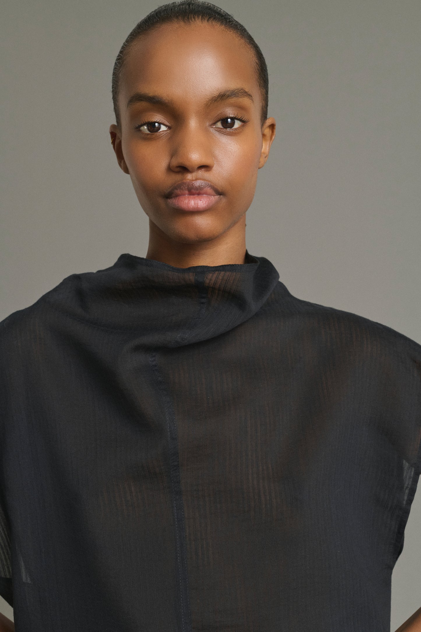 Blouse Izumi - Noir - Coton - Femme