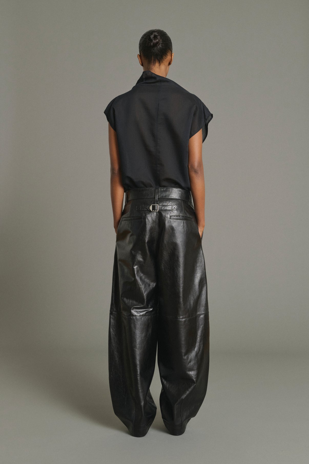 Blouse Izumi - Noir - Coton - Femme vue 2