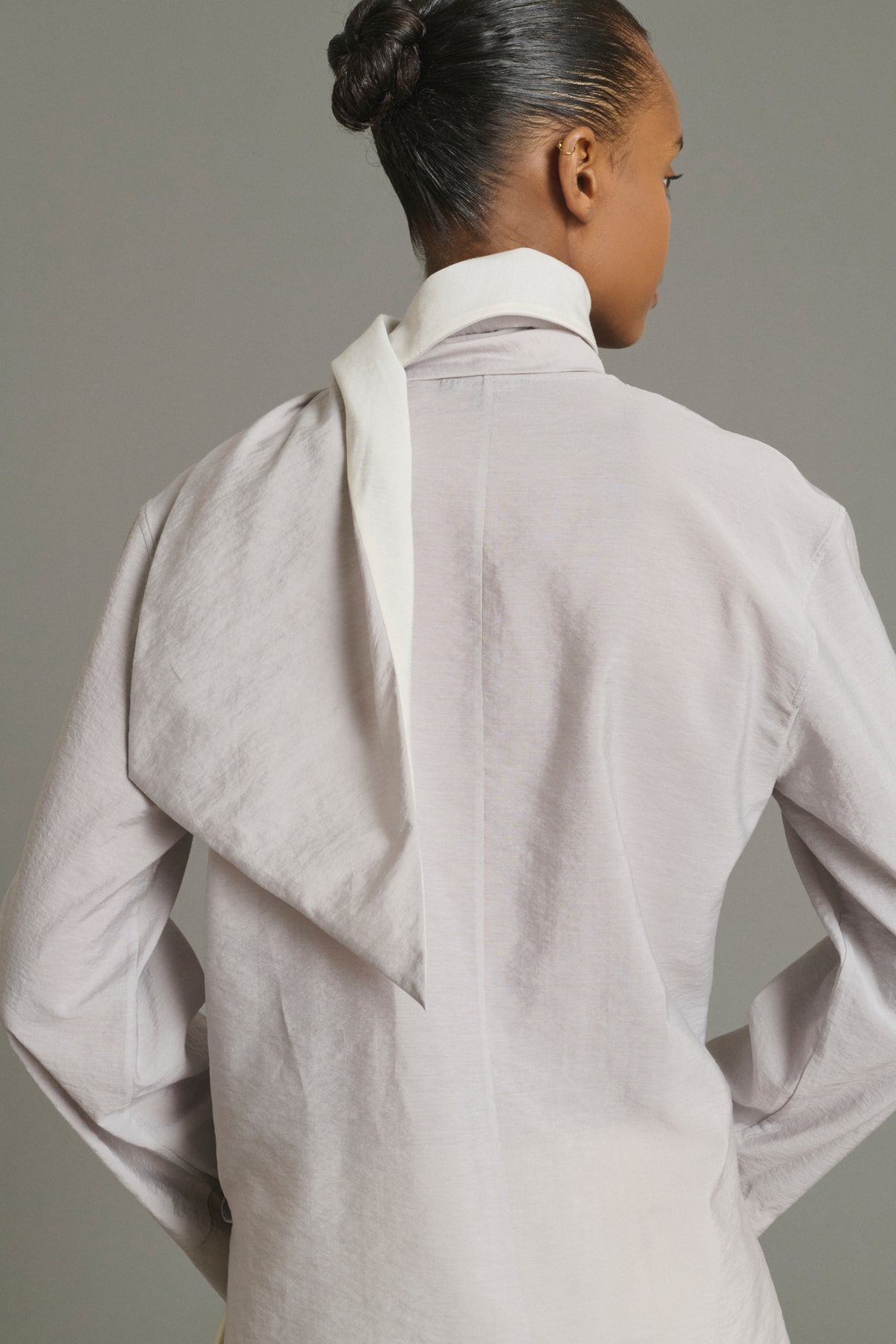 Blouse Leonore - Gris Parme - Femme vue 4