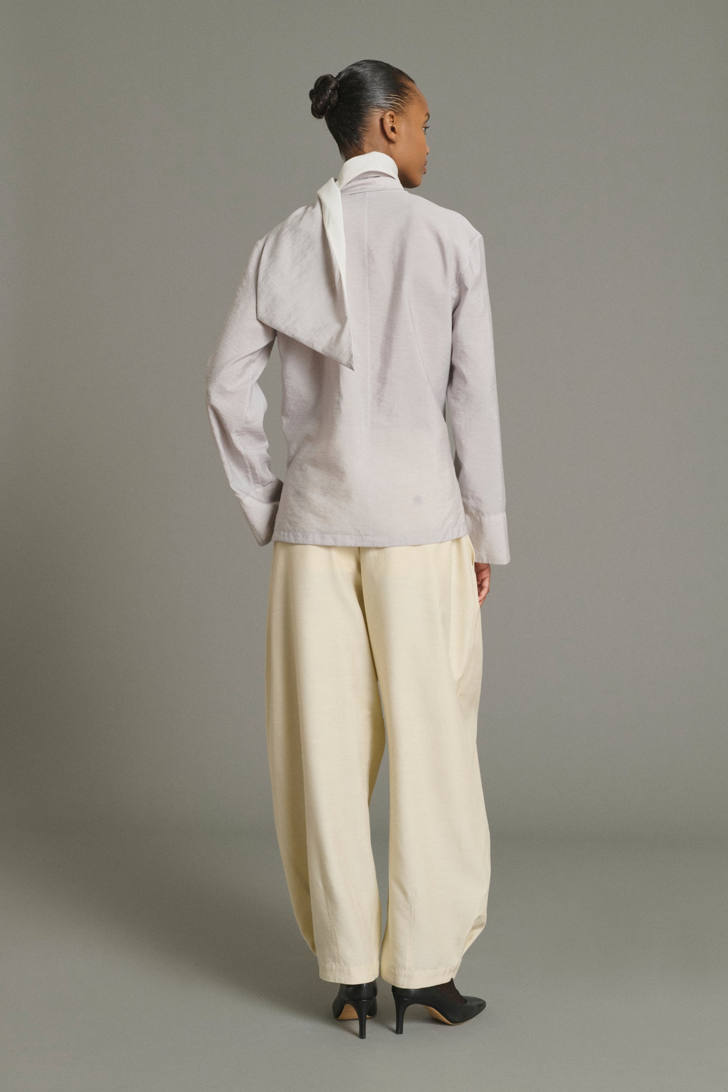 Blouse Leonore - Gris Parme - Femme