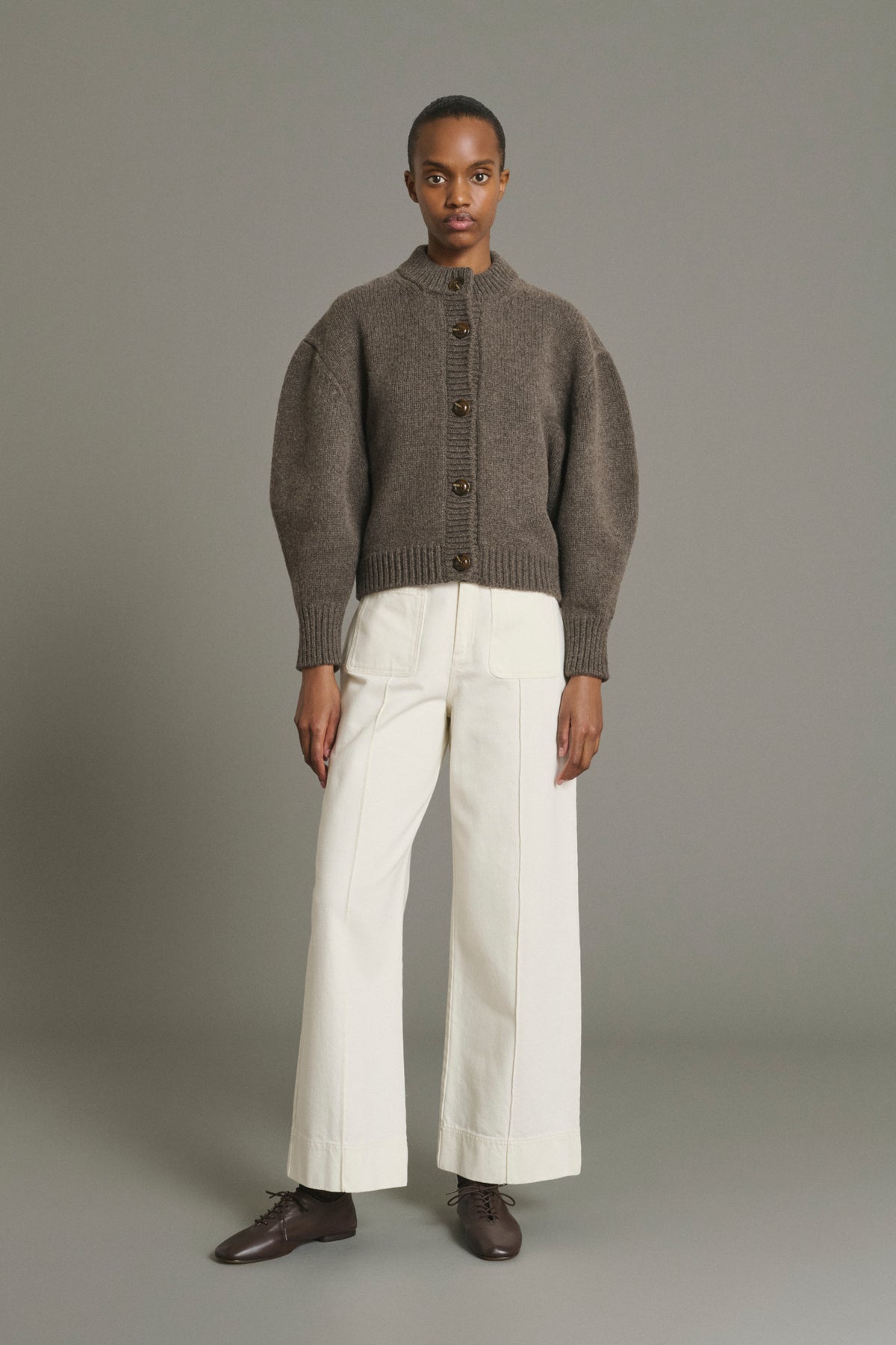 Jean Harry - Craie Denim Évasé Femme - Soeur vue 5