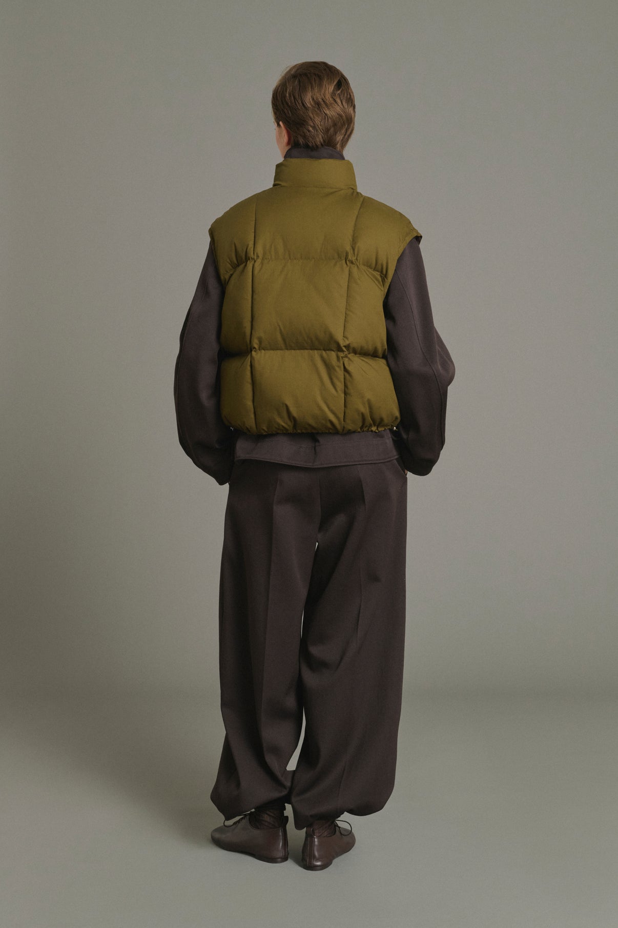 Doudoune Jensen - Kaki - Coton - Femme vue 2