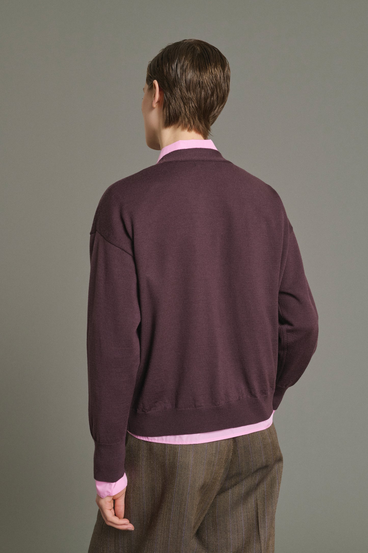 Cardigan Idem - Figue - Laine Mérinos - Femme