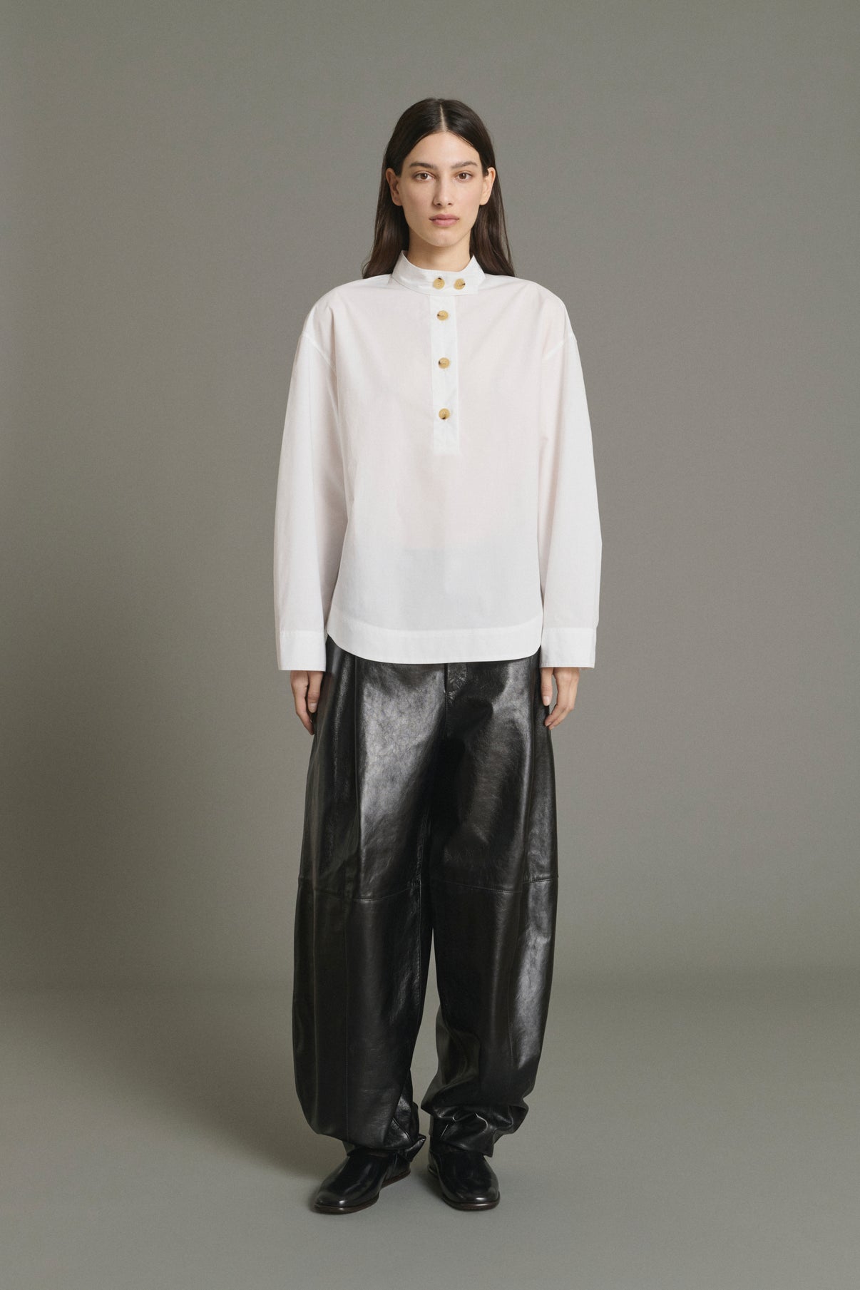 Blouse Lizzie - Blanc Cassé - Coton - Femme vue 3