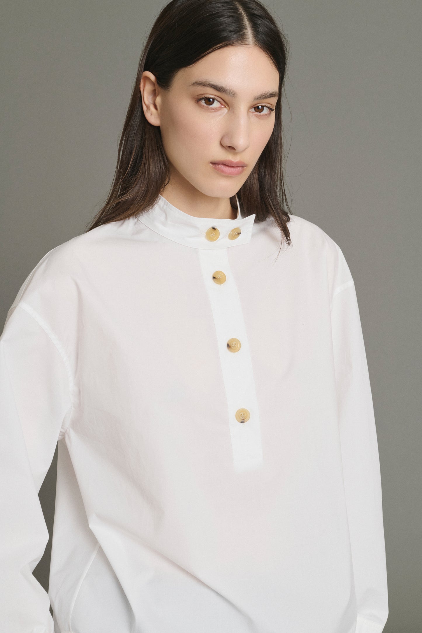 Blouse Lizzie - Blanc Cassé - Coton - Femme