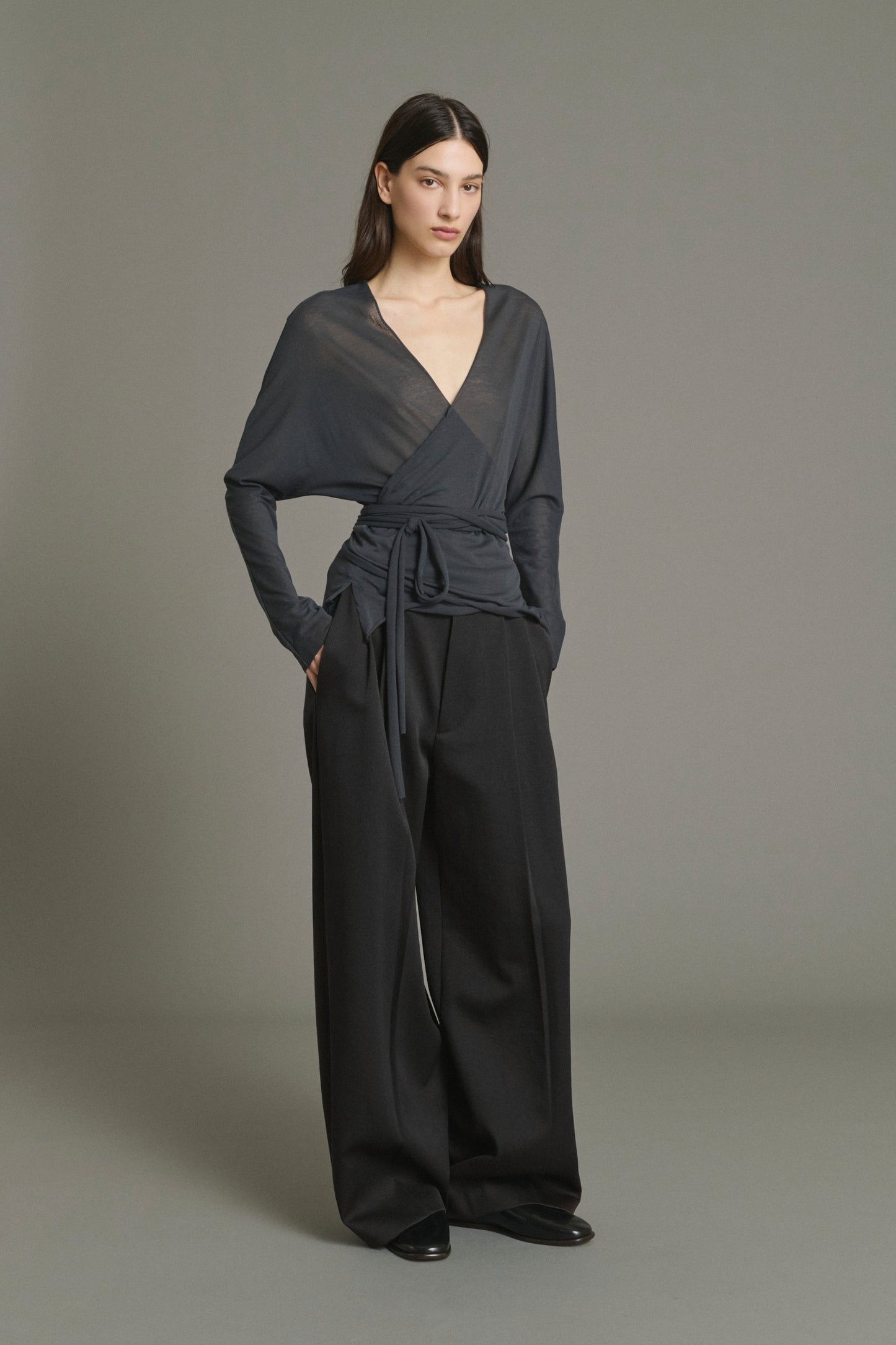 Luth T-Shirt - Anthracite Grey - Cotton - Women