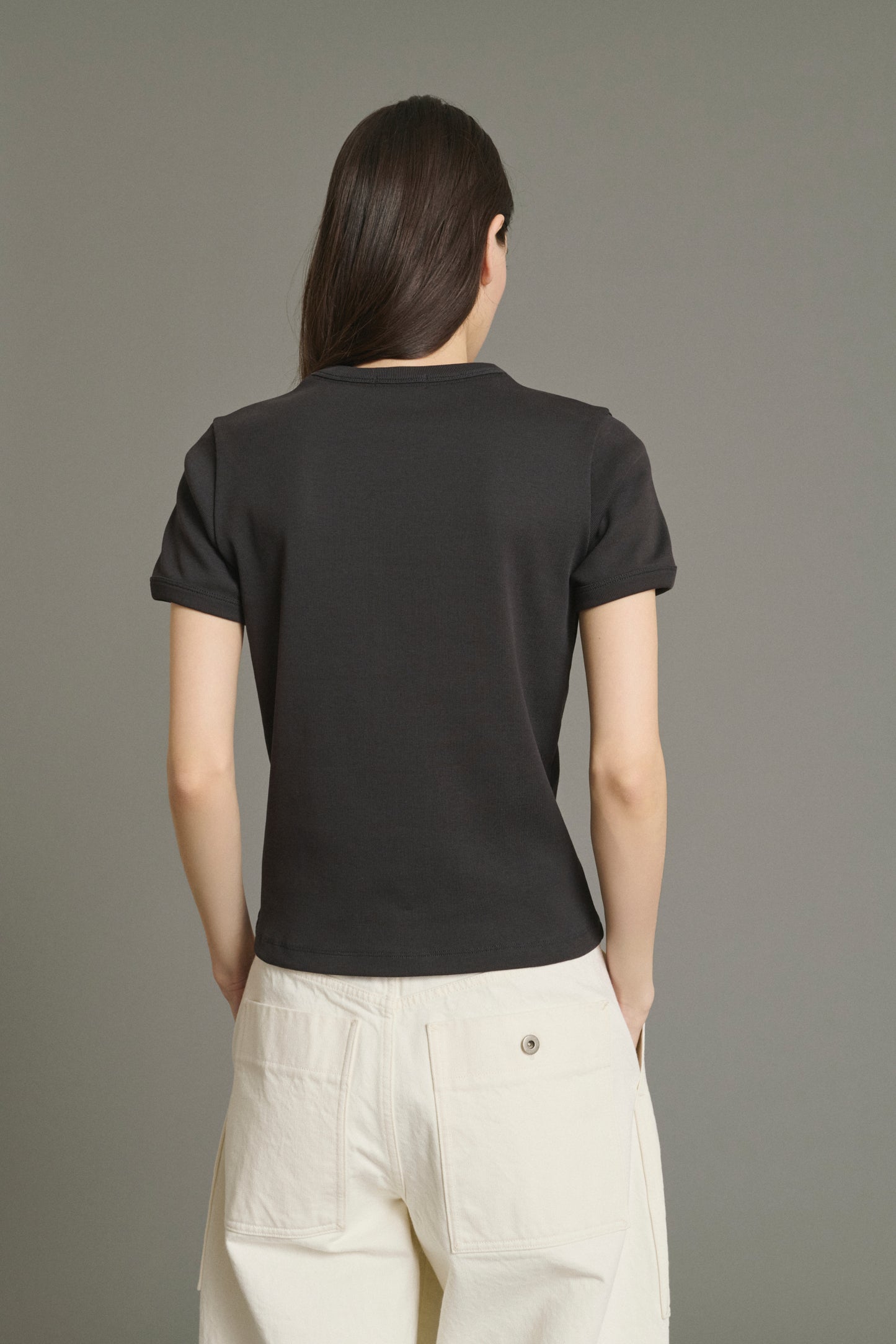 Tee-Shirt Aristide - Charbon - Coton - Femme