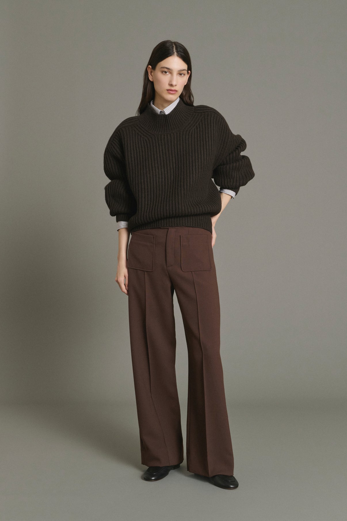 Pantalon Harry - Marron - Femme vue 1