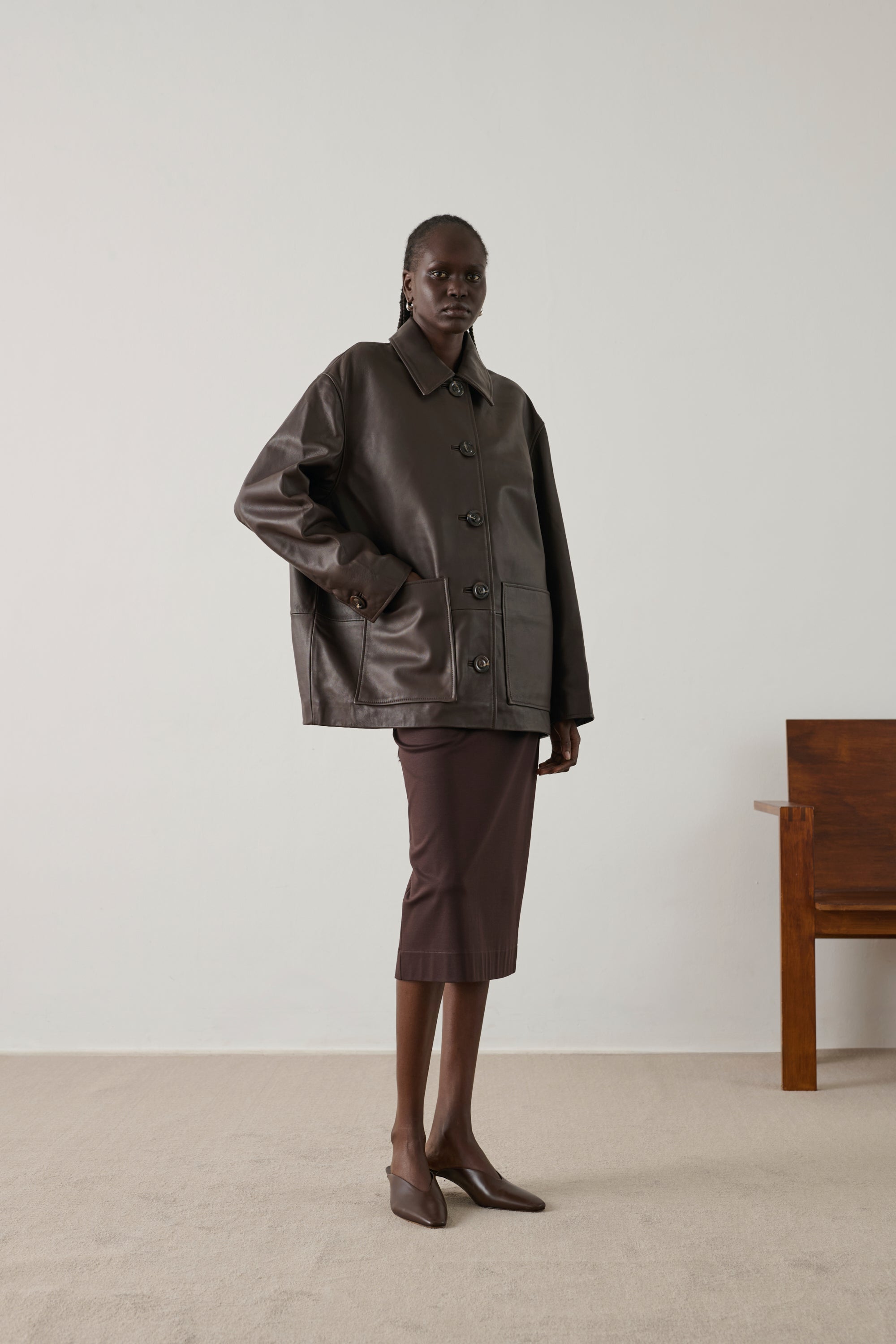 ジャケット・アウター 80s-90s NORDSTROM 2way leather jacket Women's Leather Jackets - Spring-Summer 2026 - Soeur