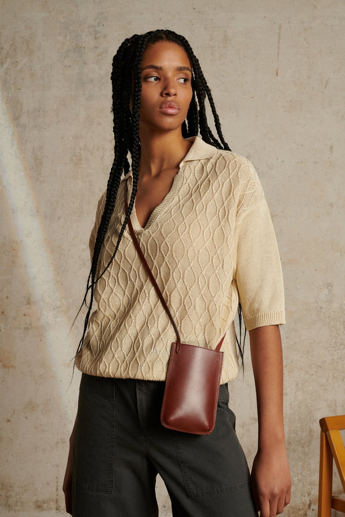 PULL TILOUP ECRU vue 1