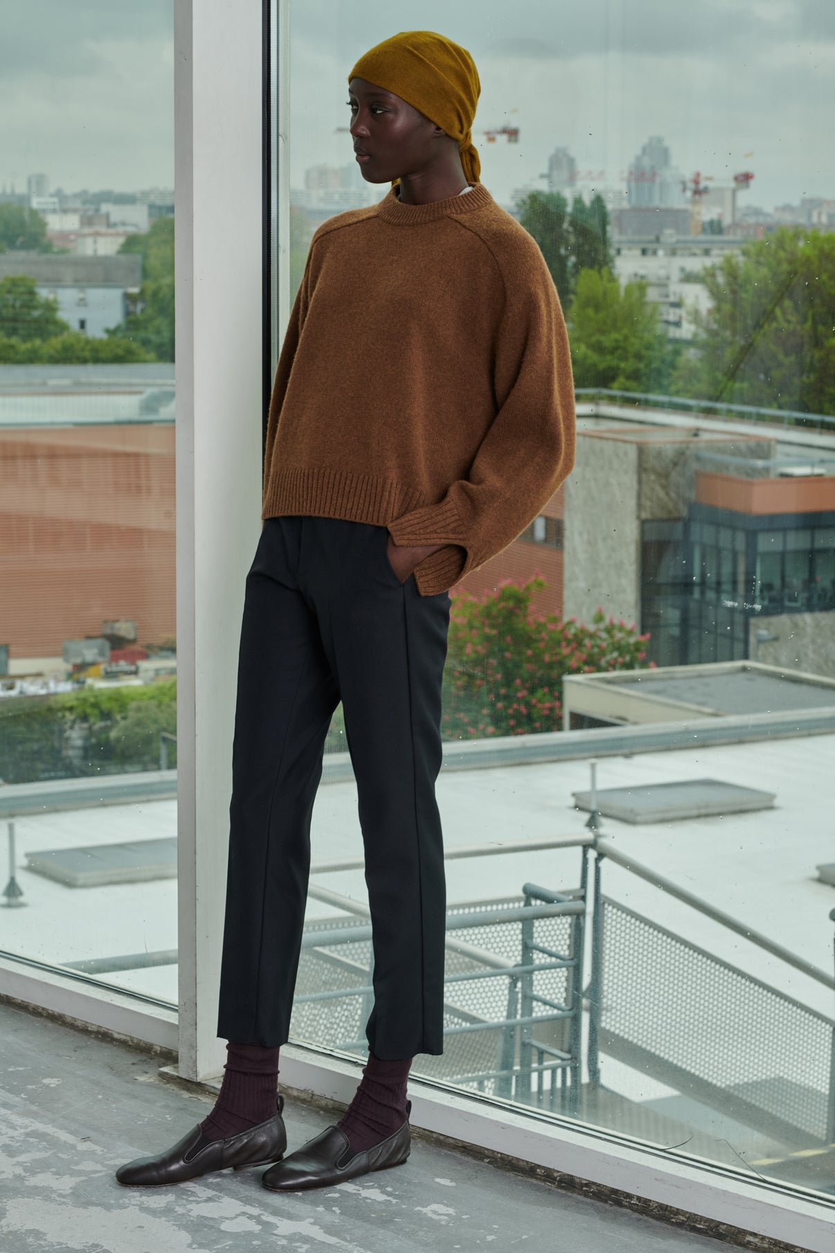 Pantalon Adele - Noir - Laine - Femme vue 1