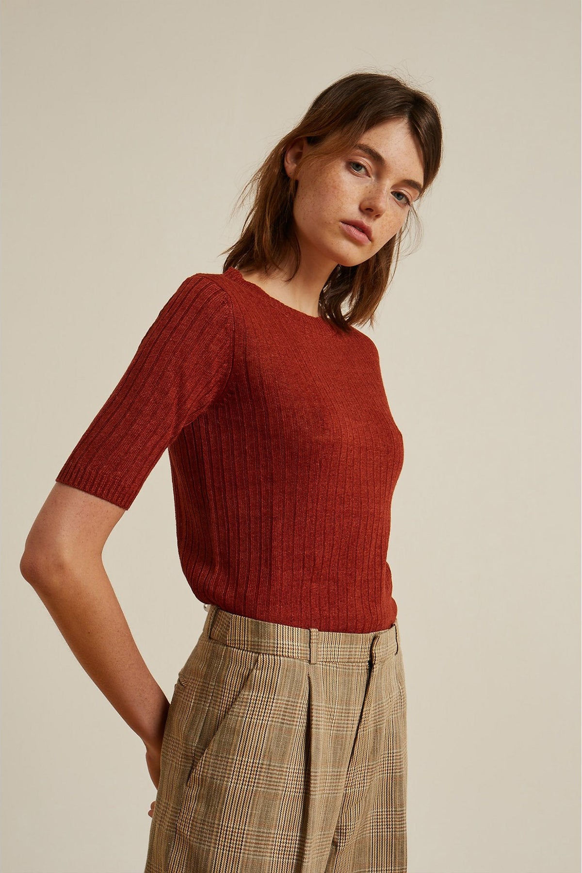 DELON ROUGE pullover