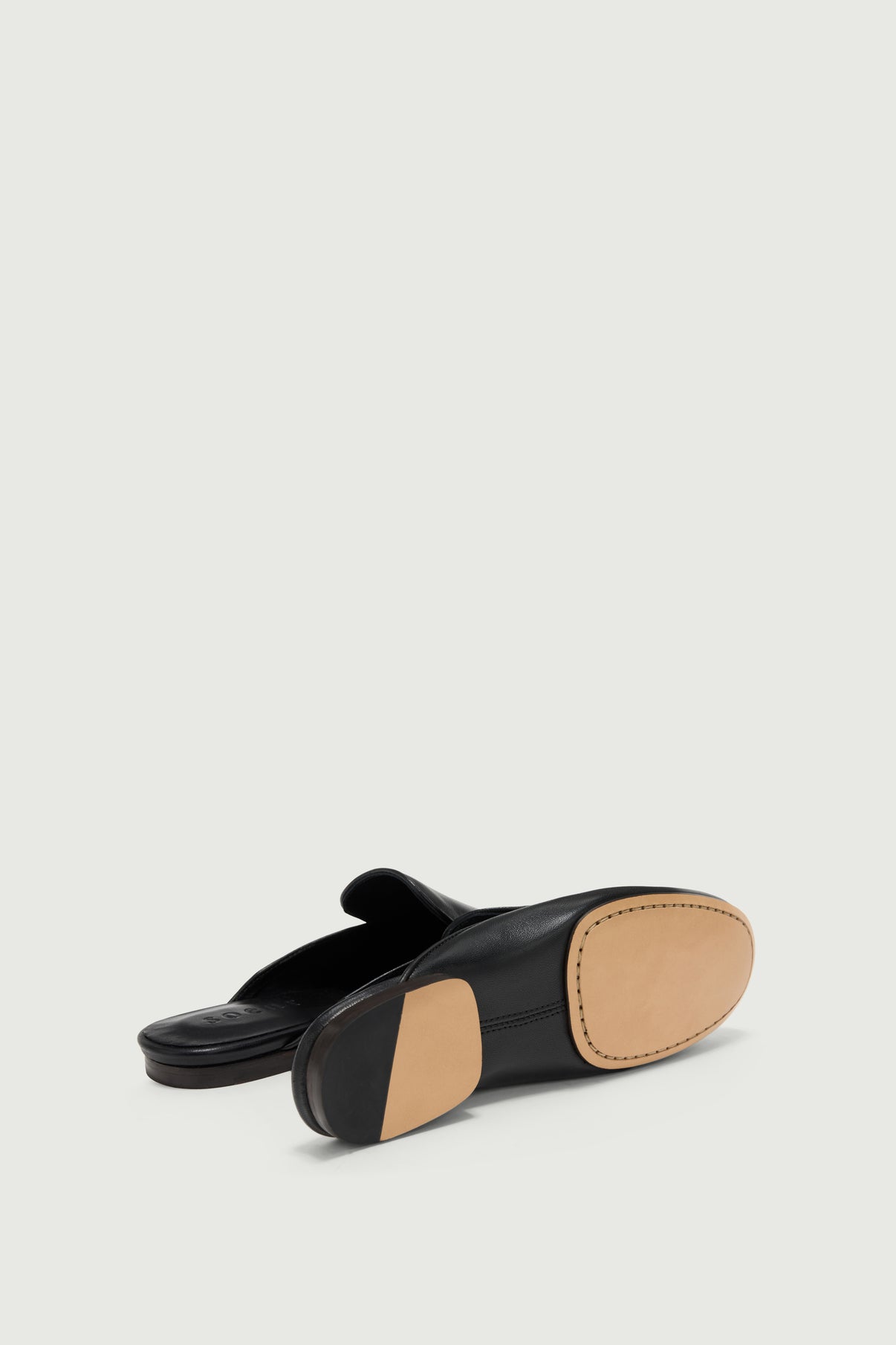 Antonine mules - Black - Leather - Women vue 4