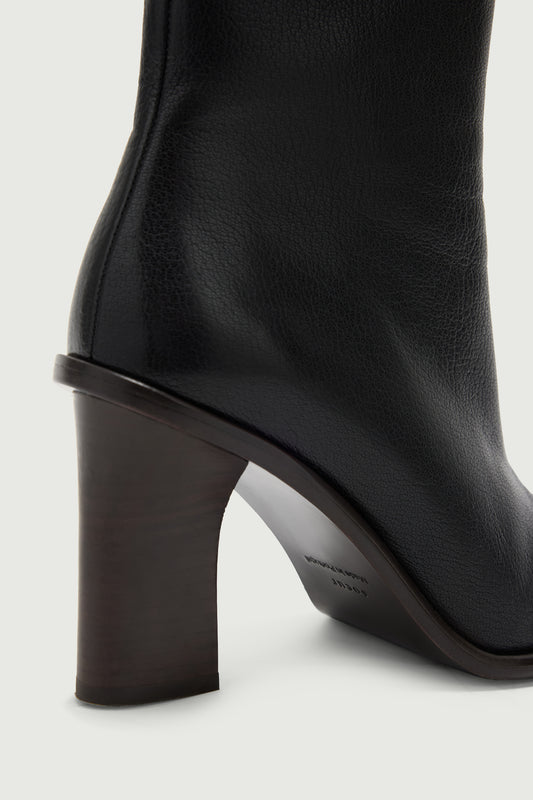 Bottines Lollie - Noir - Cuir - Femme