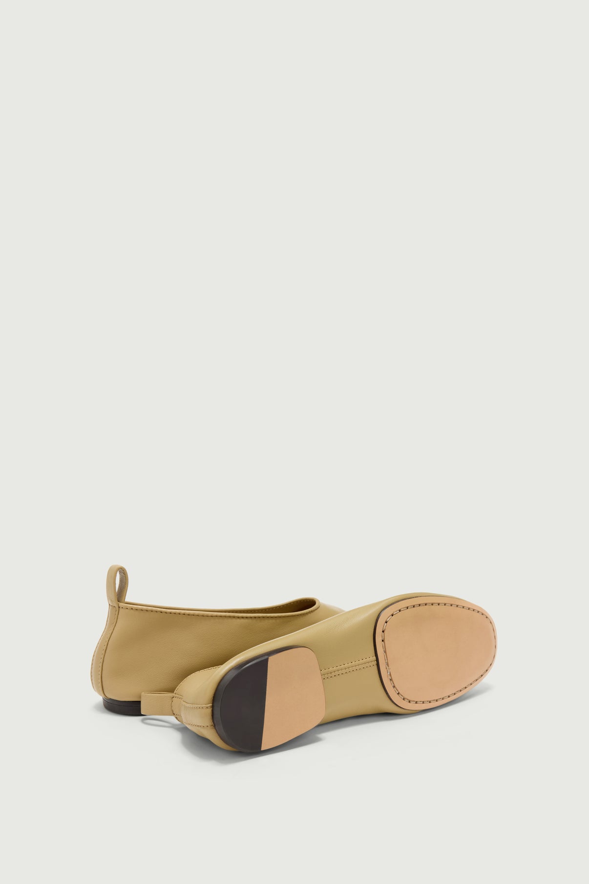 Ballerines Bala - Beige - Cuir - Femme vue 4