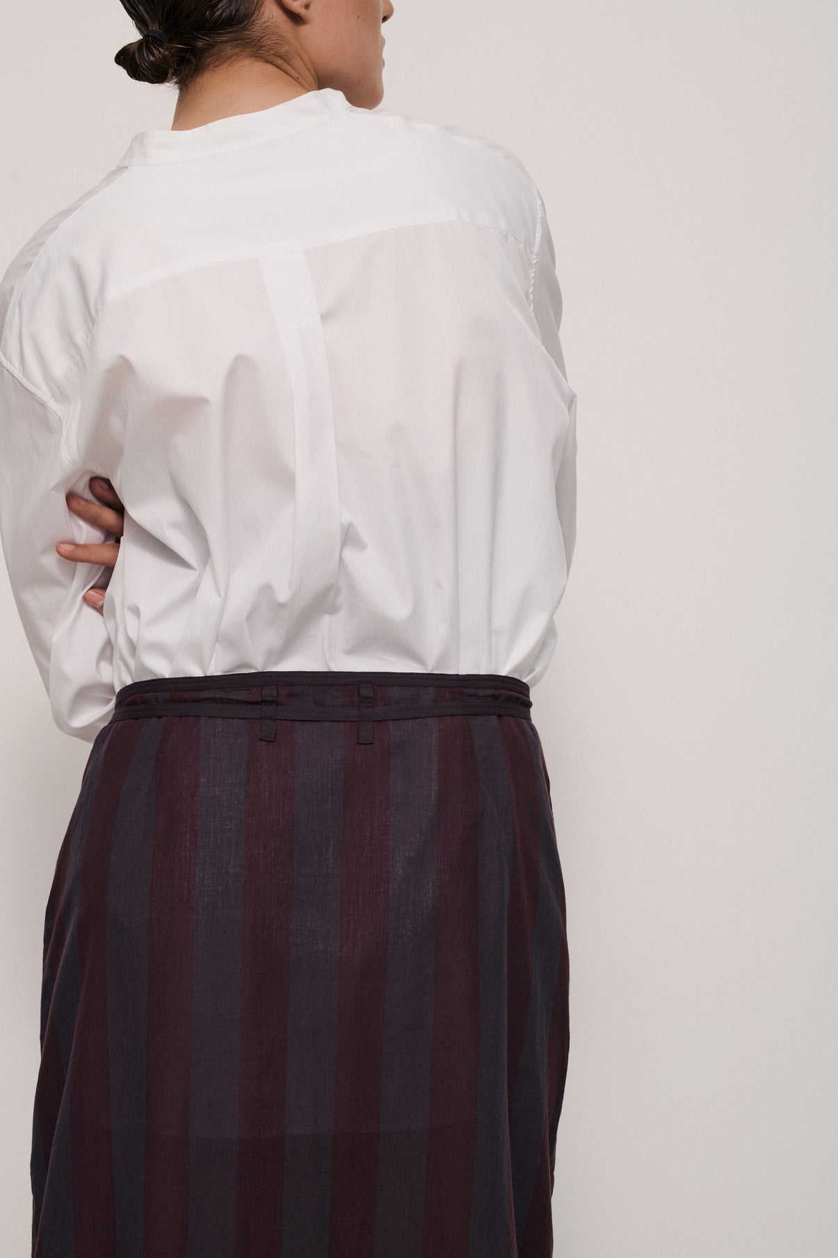 JUPE LA GONNA BORDEAUX vue 4