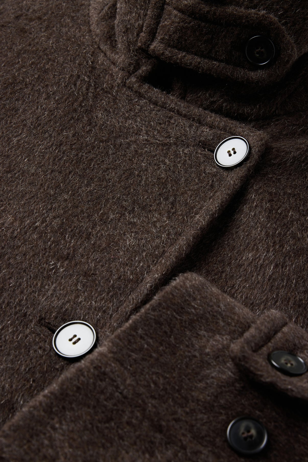 Manteau Jules - Marron - Laine - Femme vue 7