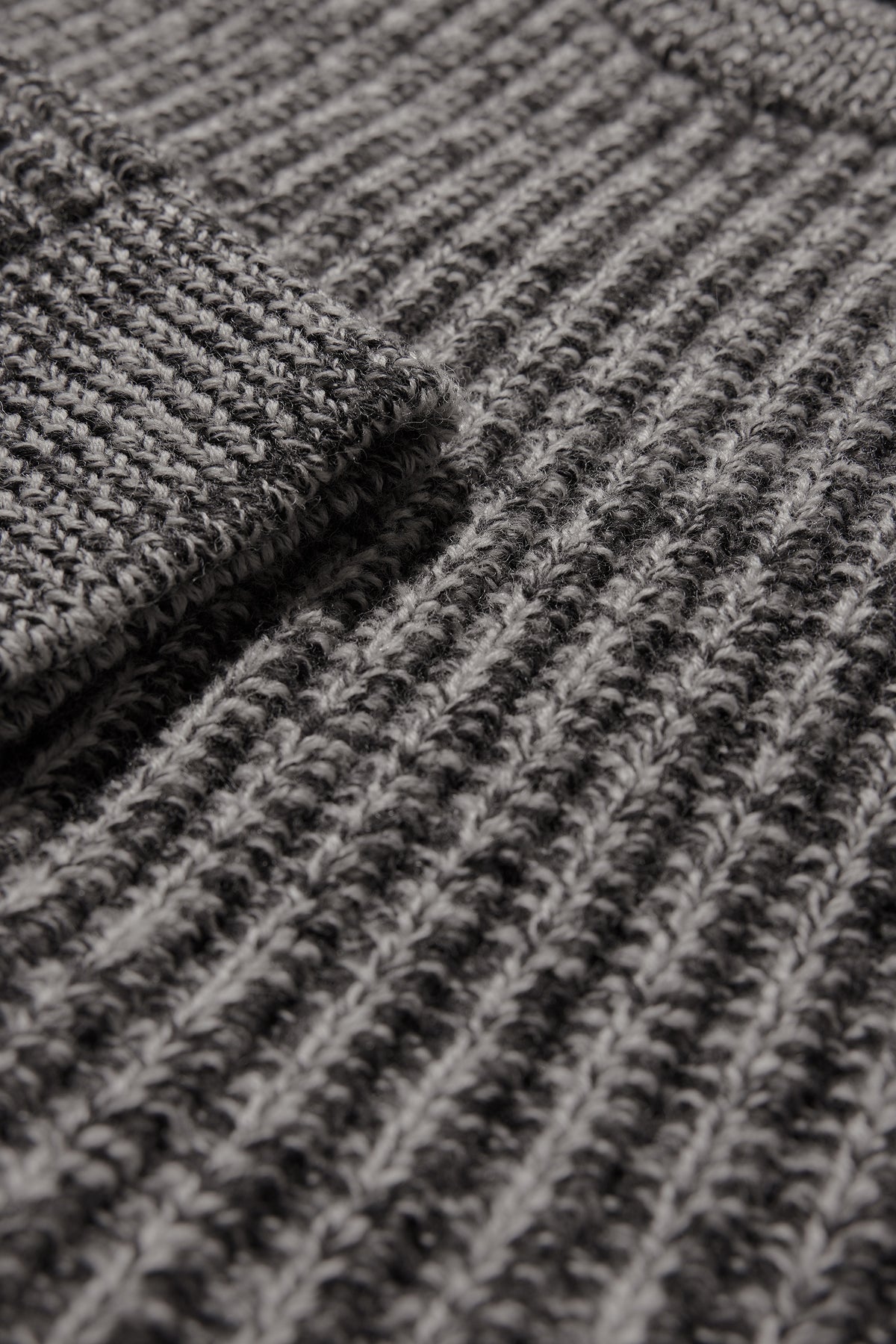 Pullover Osma - Ecru/Charcoal - Wool - Men