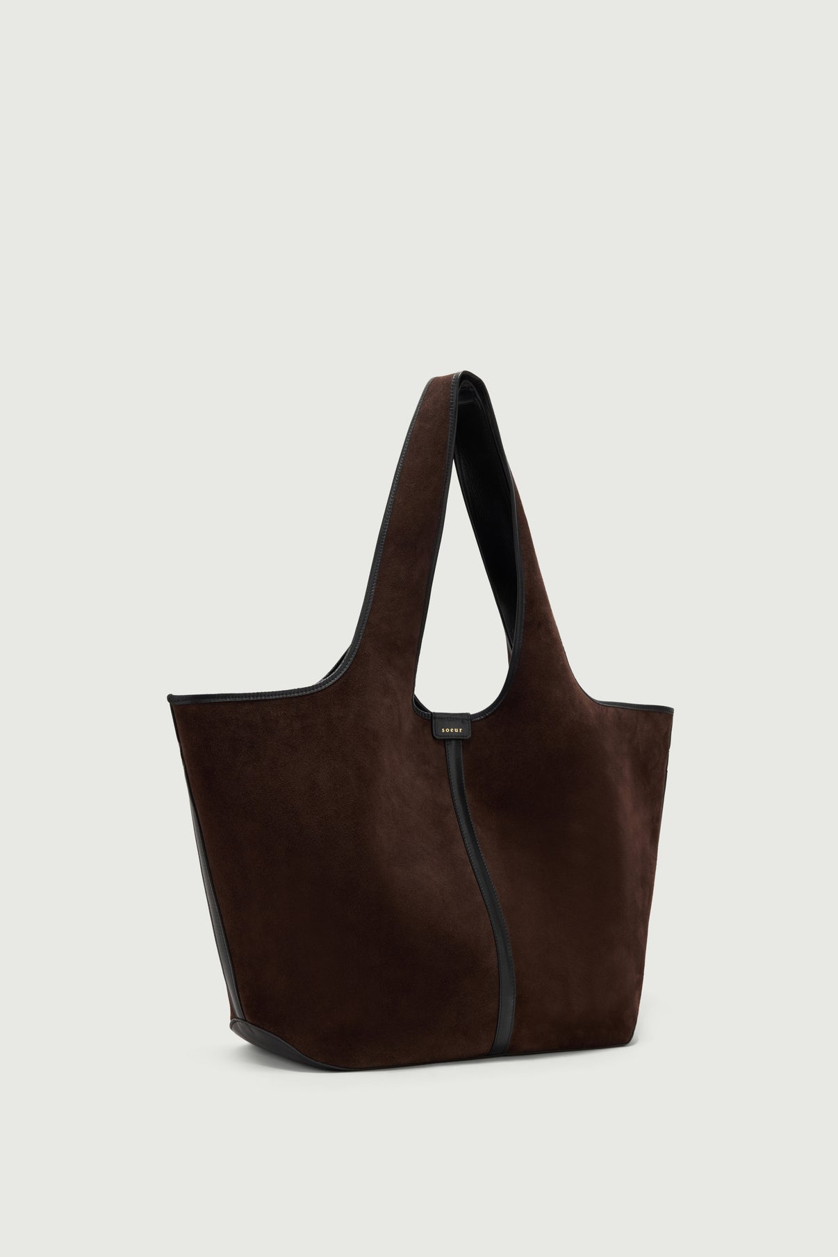 Cabas Douce - Marron Foncé - Cuir - Femme vue 2