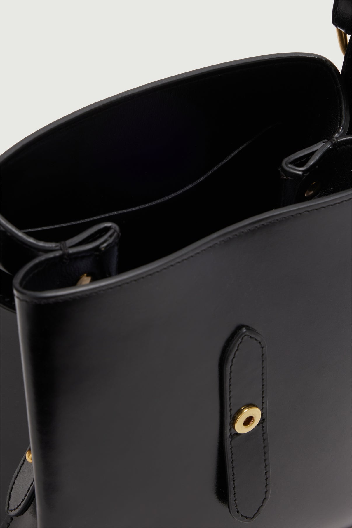 Sac Bello Mini - Noir - Cuir - Femme vue 4